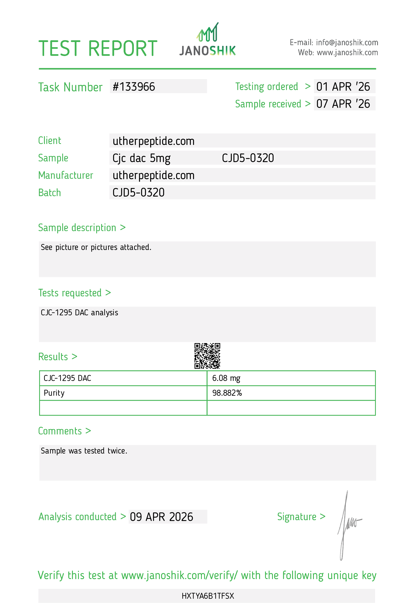 Certificate scan