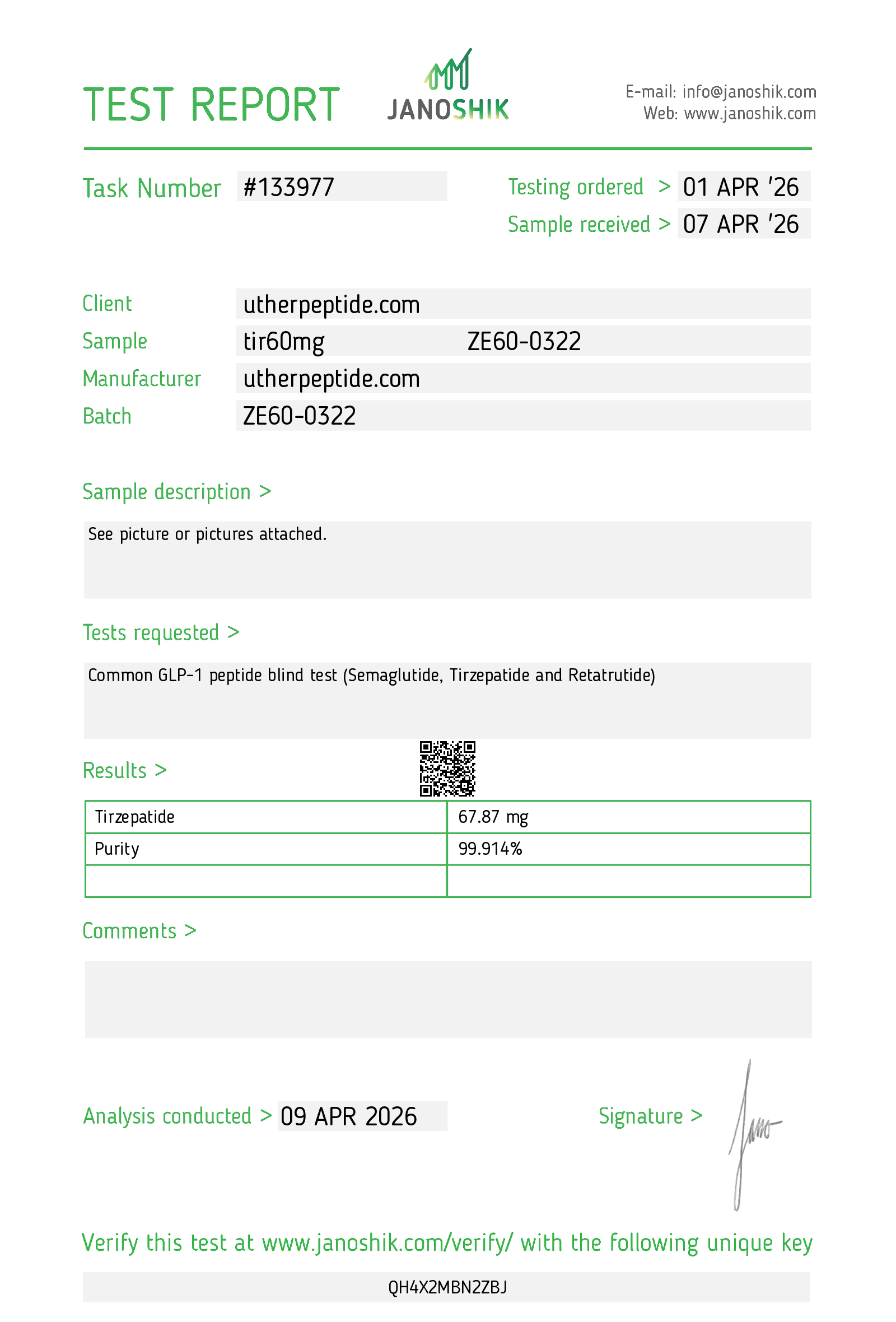 Certificate scan