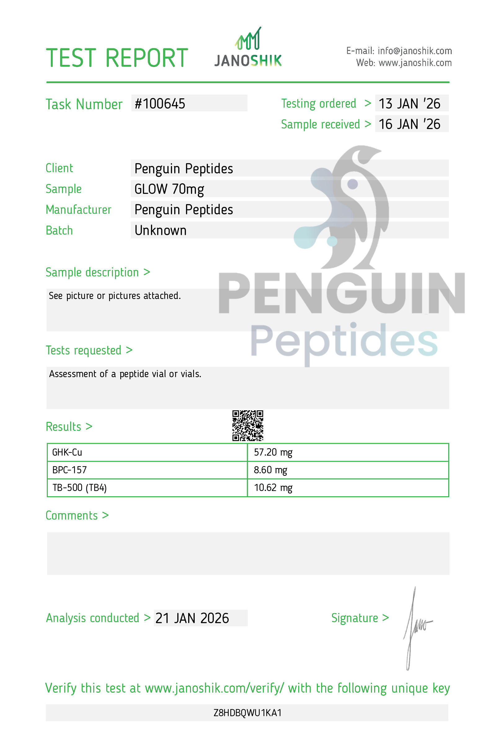 Certificate scan