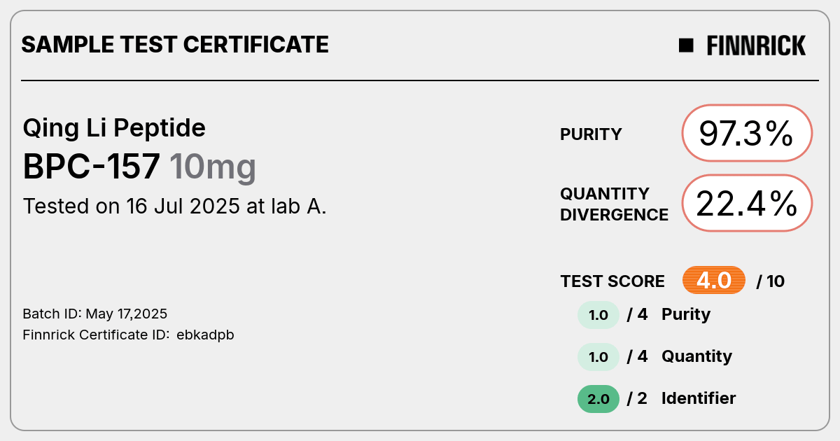 Certificate scan