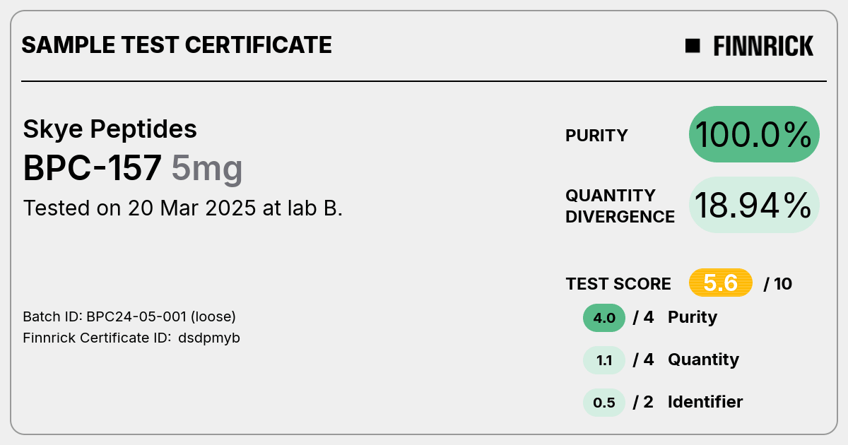 Certificate scan