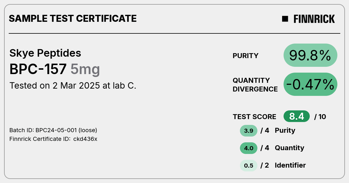 Certificate scan