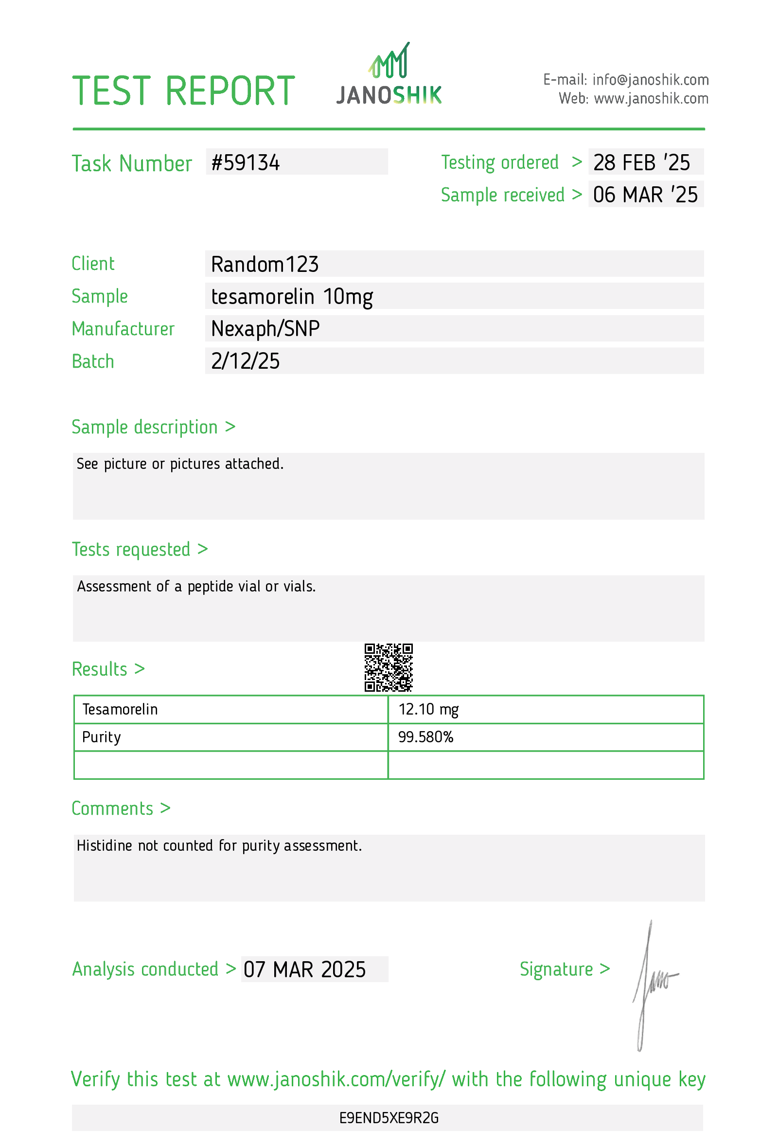 Certificate scan
