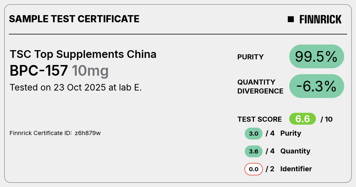 Certificate scan