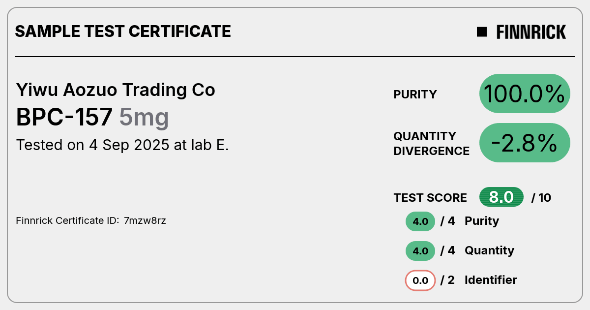 Certificate scan
