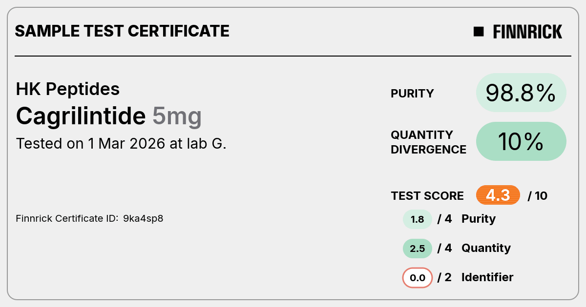 Certificate scan