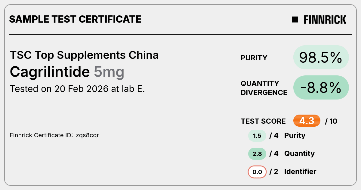 Certificate scan