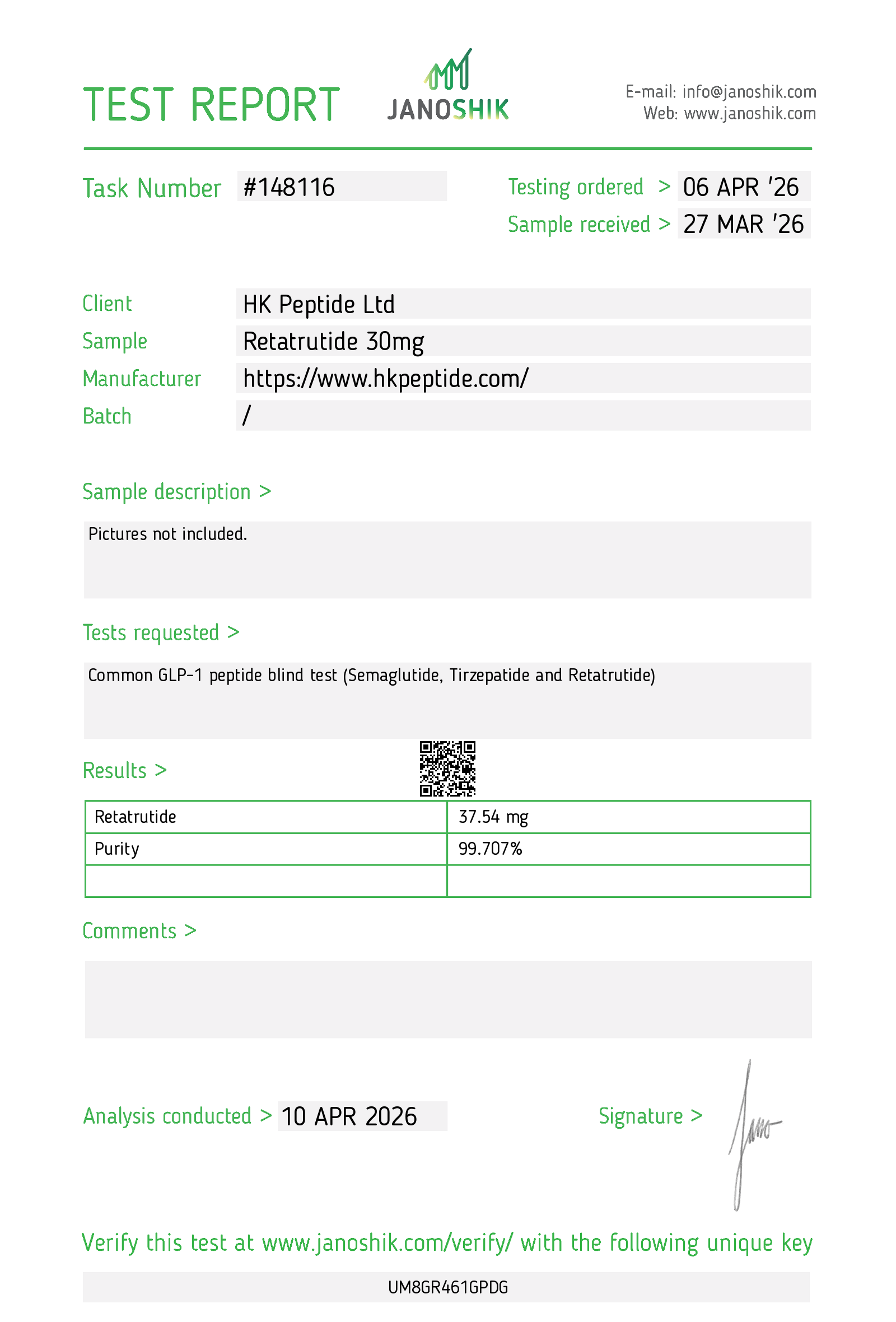Certificate scan