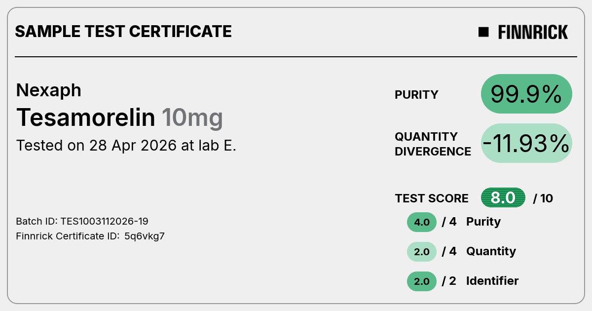 Certificate scan