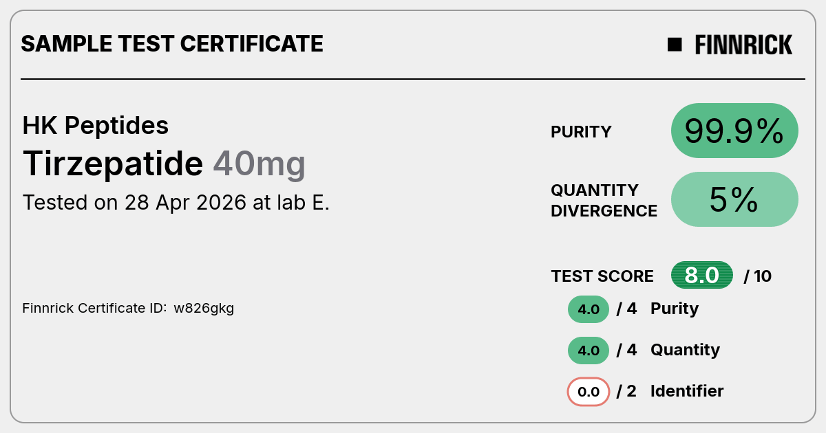 Certificate scan