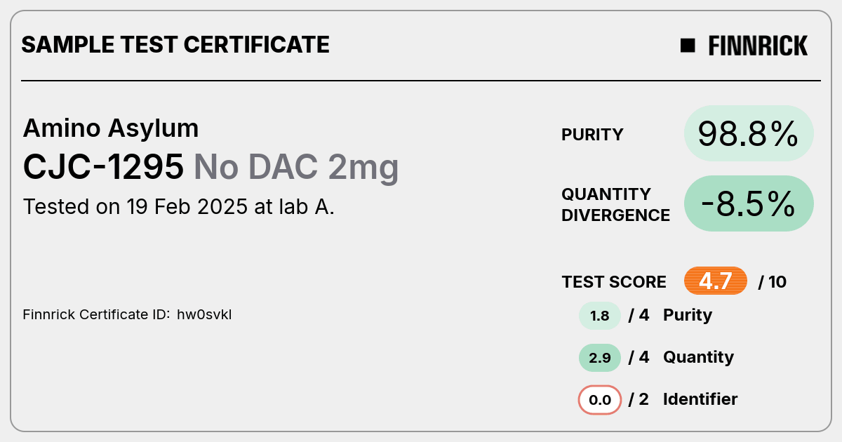 Certificate scan