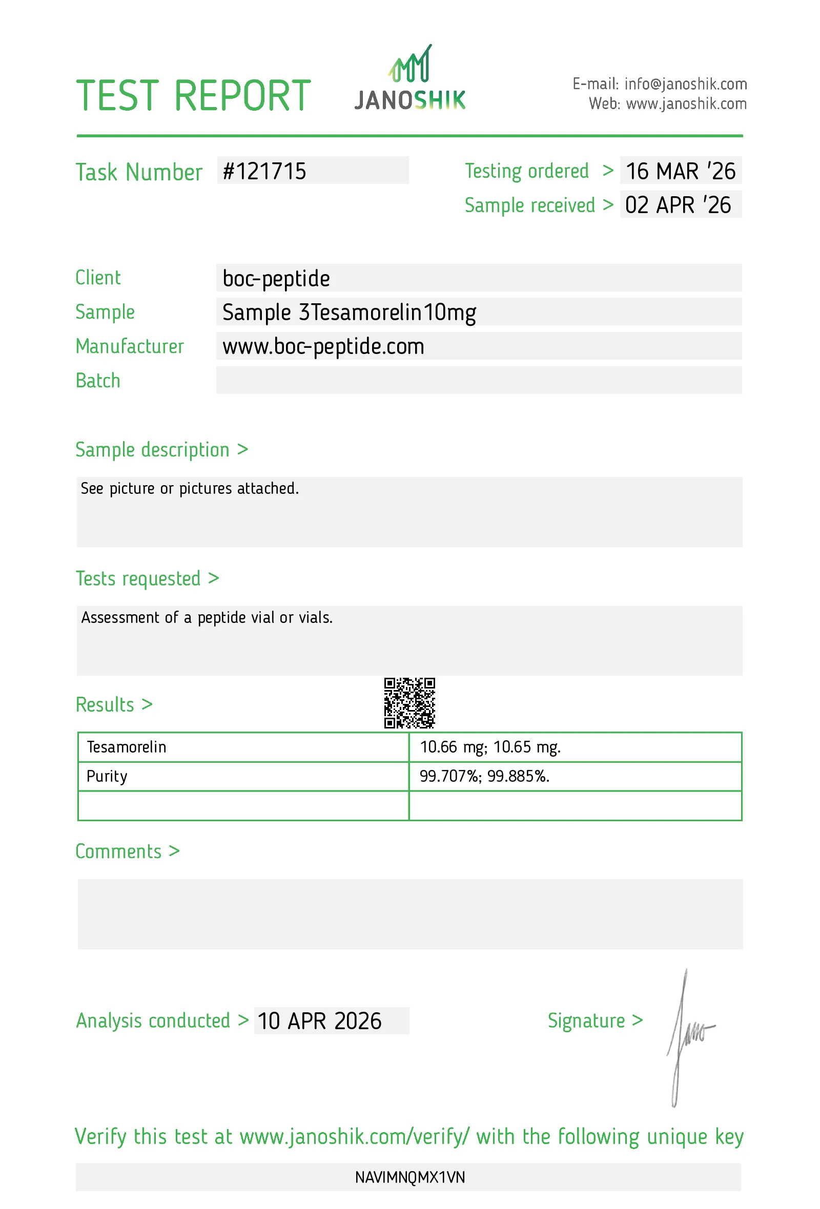 Certificate scan