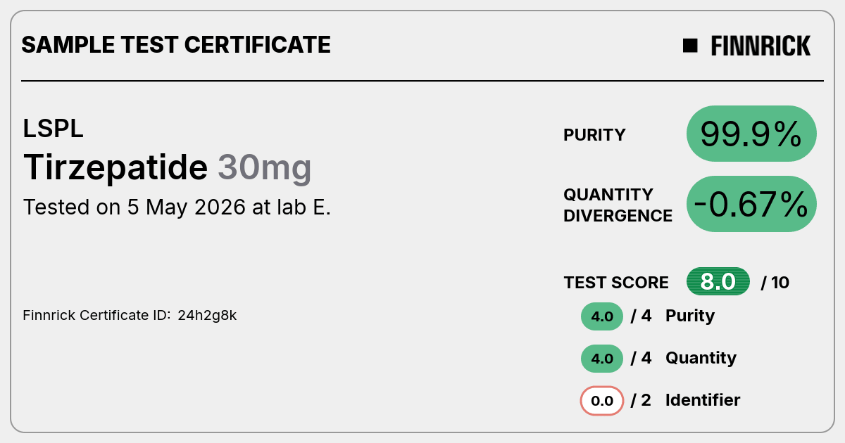 Certificate scan