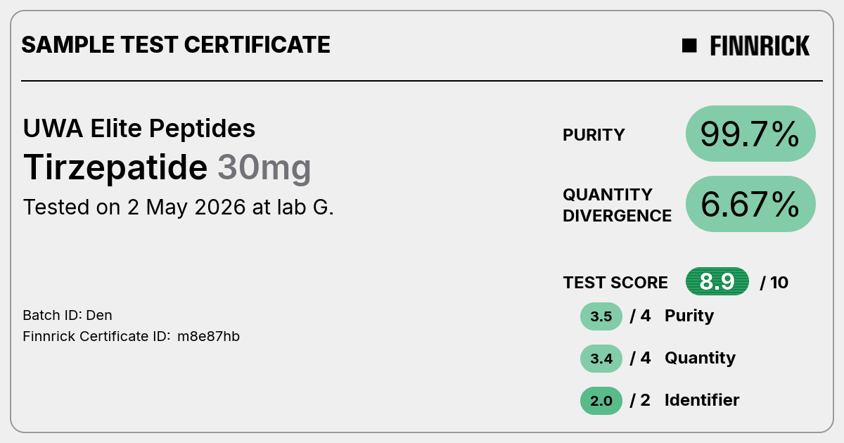 Certificate scan