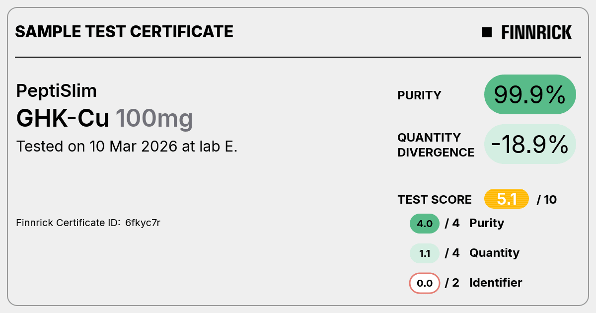 Certificate scan
