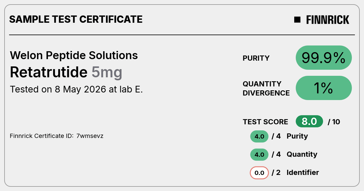 Certificate scan