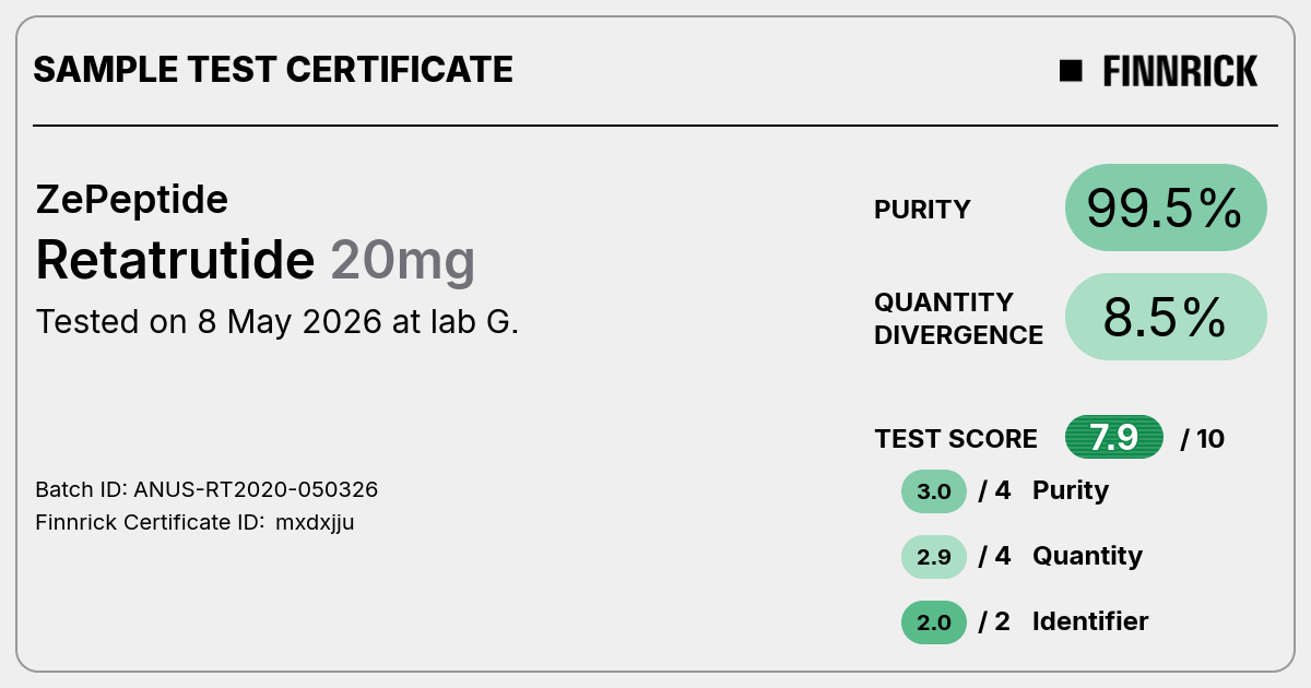 Certificate scan