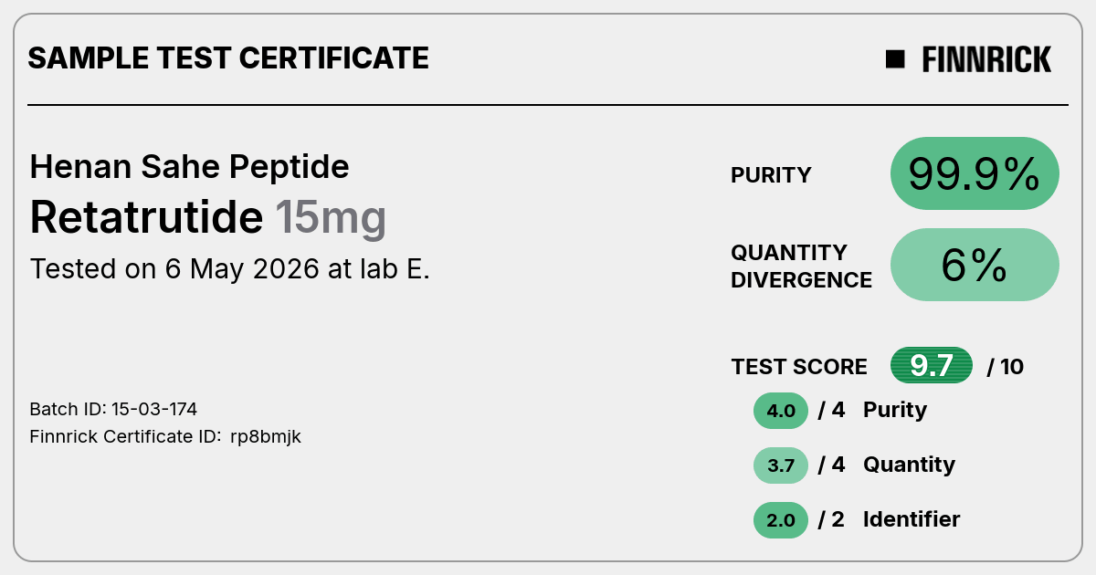 Certificate scan