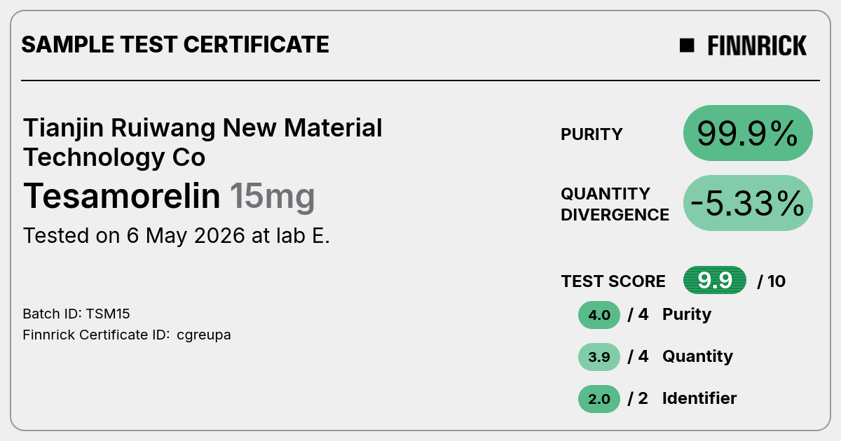 Certificate scan