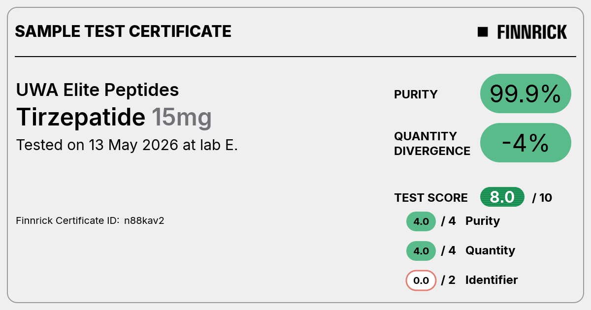 Certificate scan