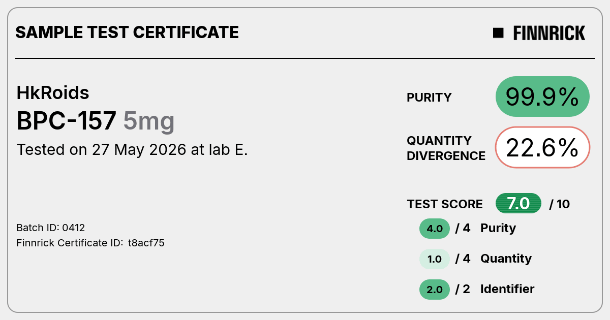 Certificate scan