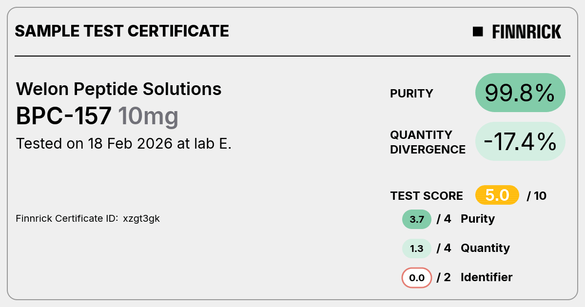 Certificate scan