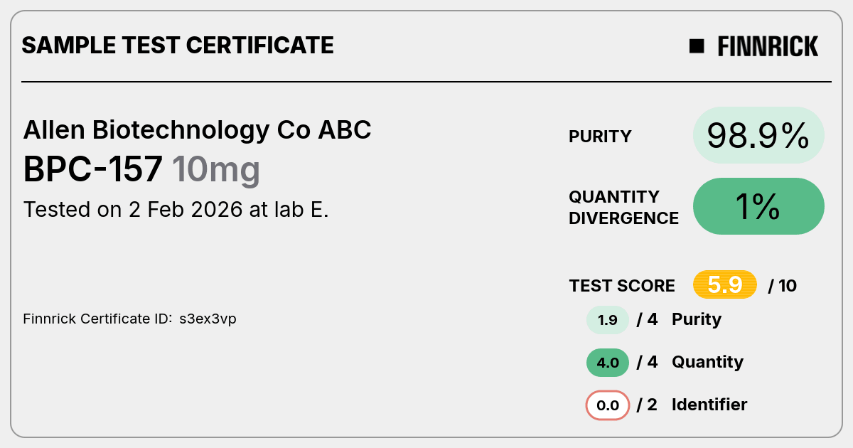 Certificate scan