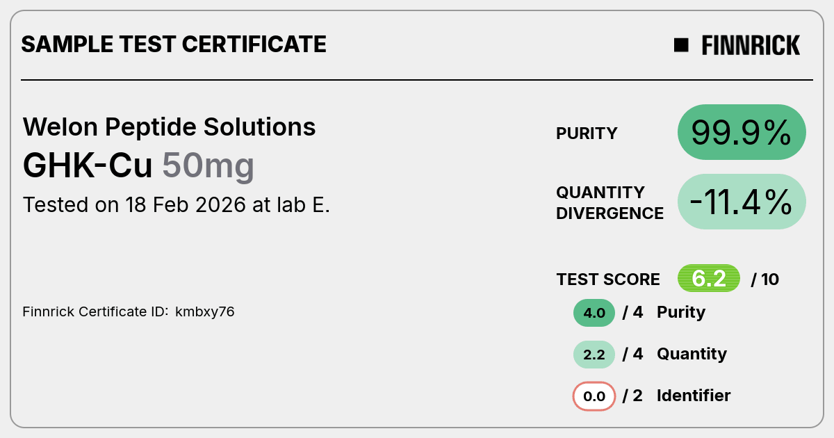 Certificate scan