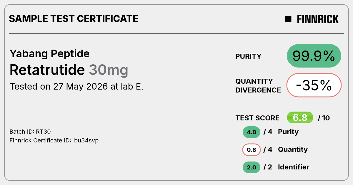Certificate scan
