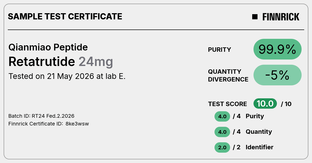 Certificate scan
