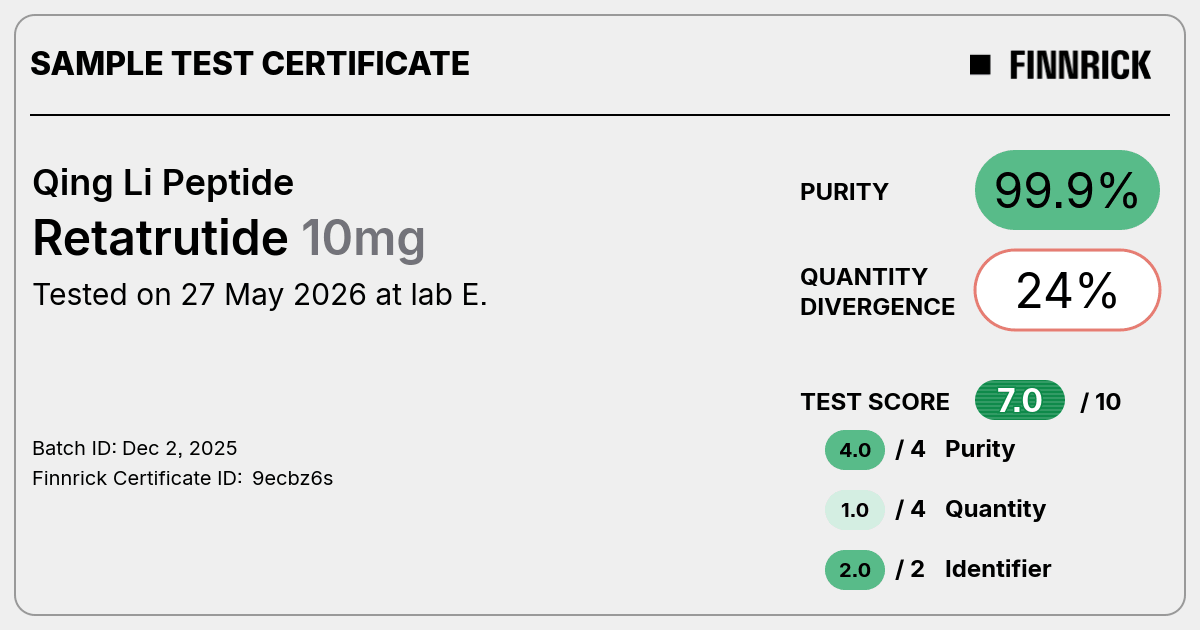Certificate scan