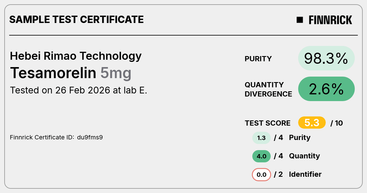 Certificate scan