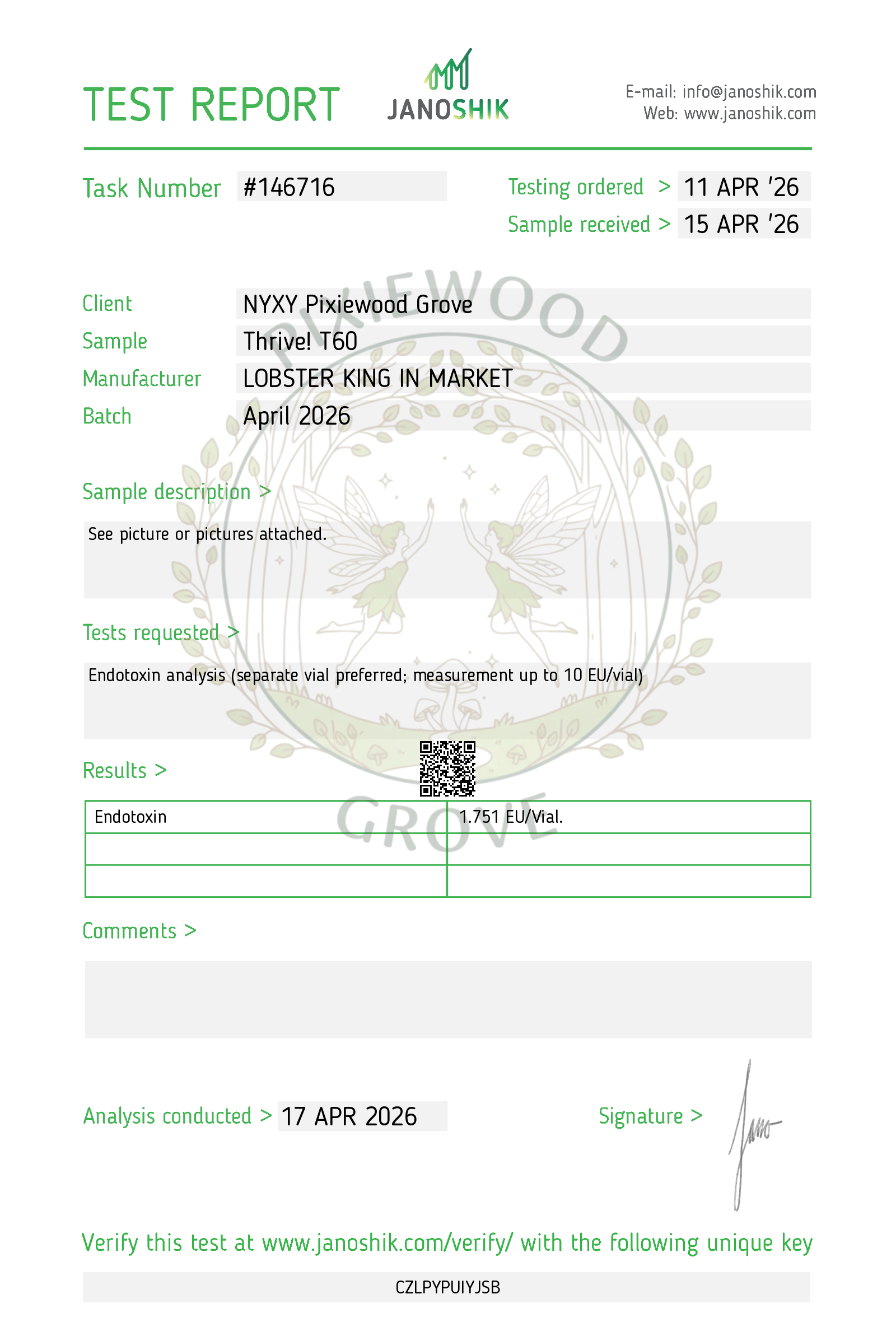 Certificate scan