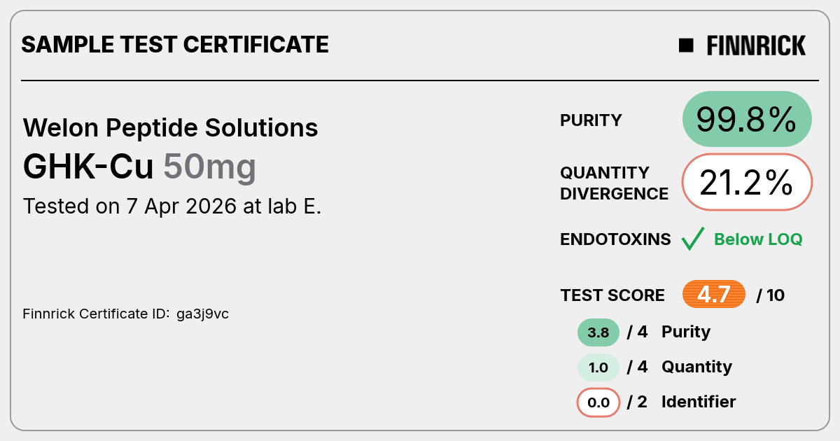 Certificate scan