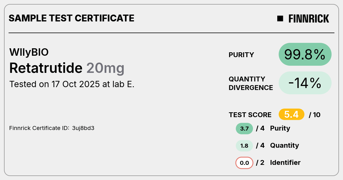 Certificate scan