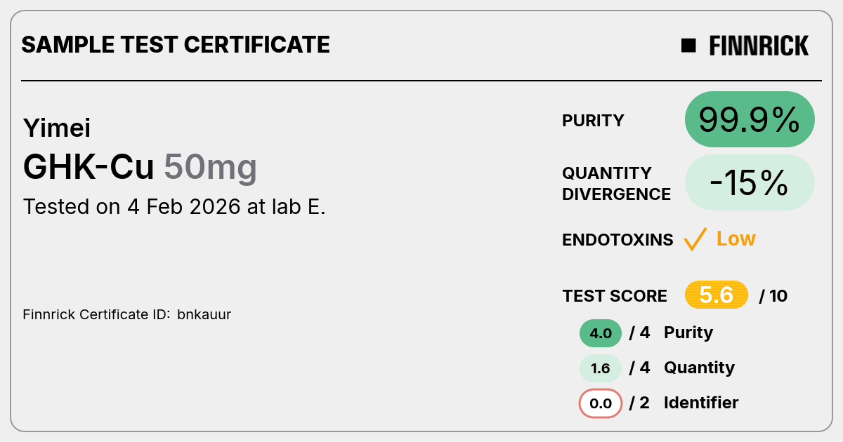 Certificate scan
