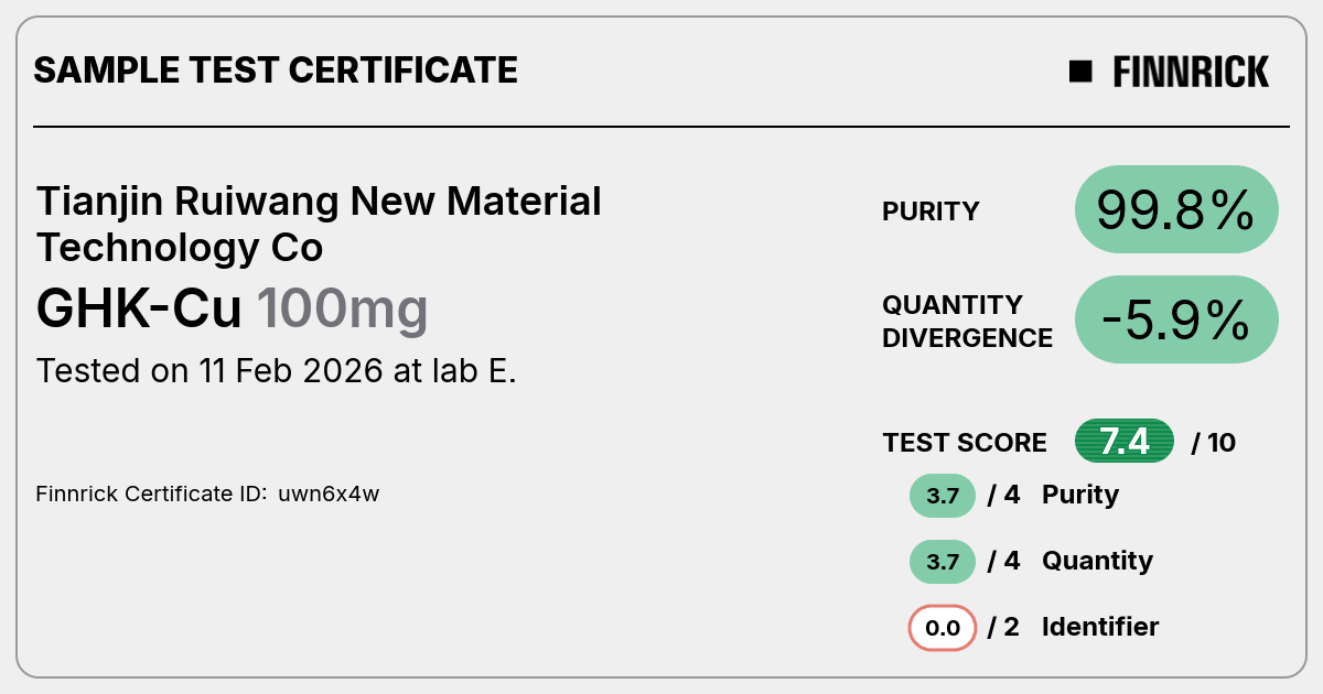 Certificate scan