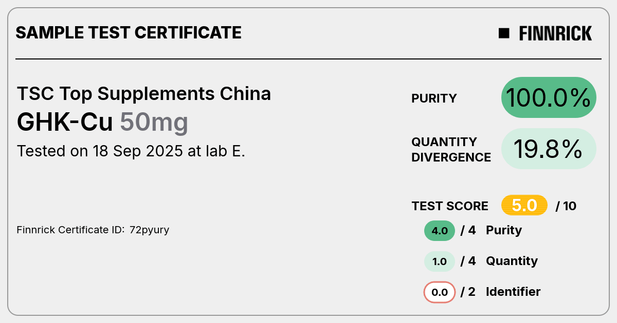Certificate scan