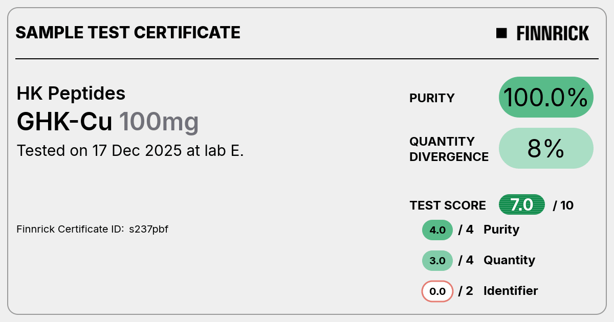 Certificate scan