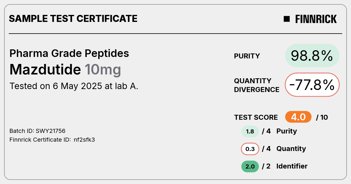 Certificate scan