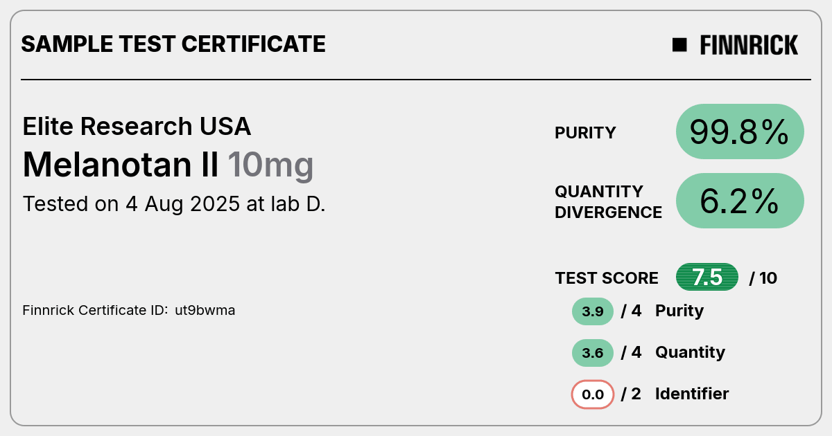 Certificate scan