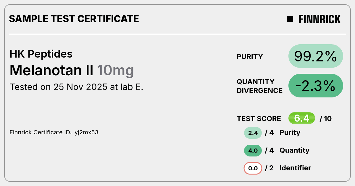 Certificate scan