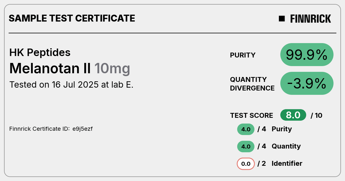 Certificate scan
