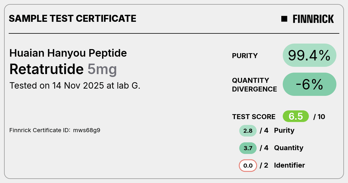 Certificate scan
