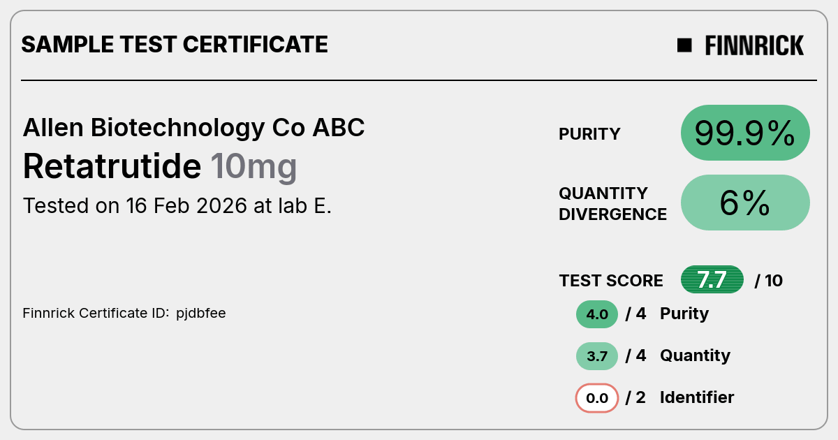 Certificate scan