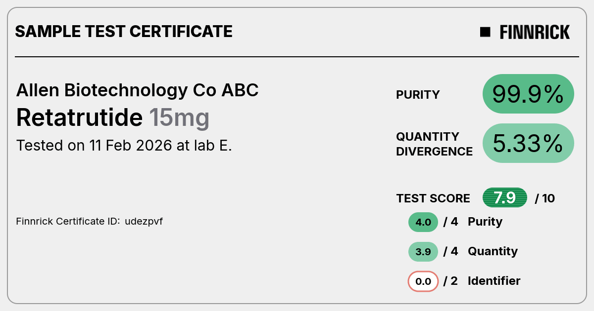 Certificate scan