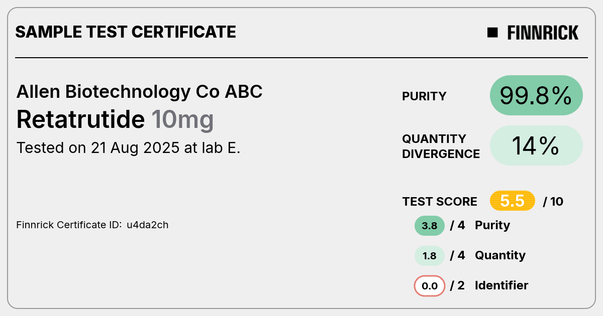 Certificate scan