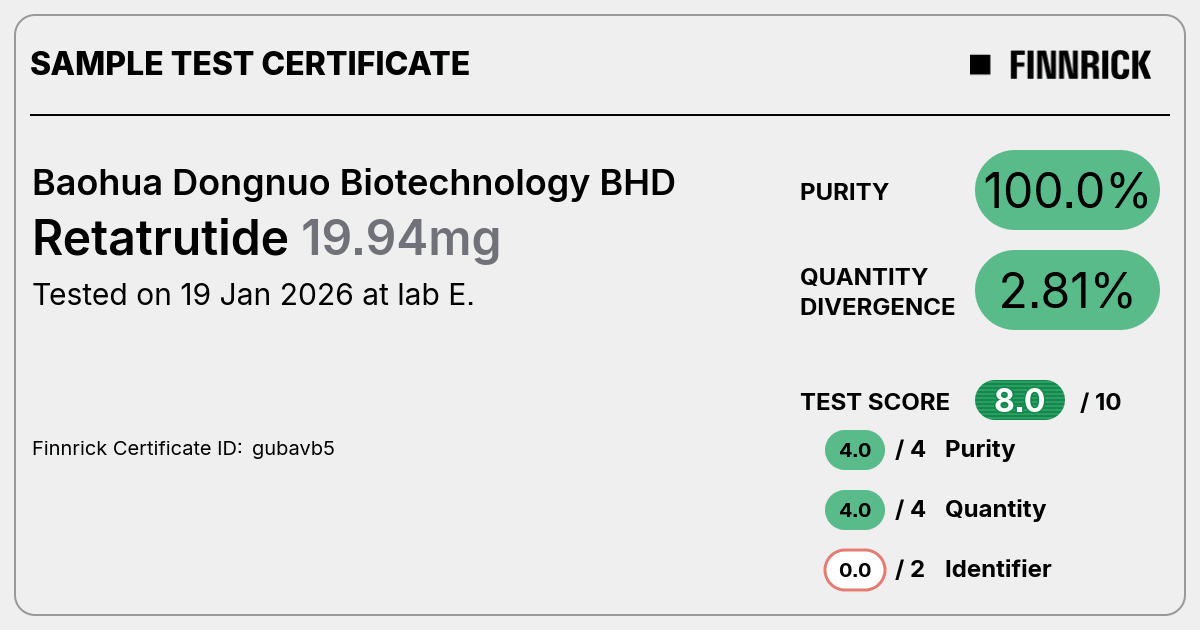 Certificate scan