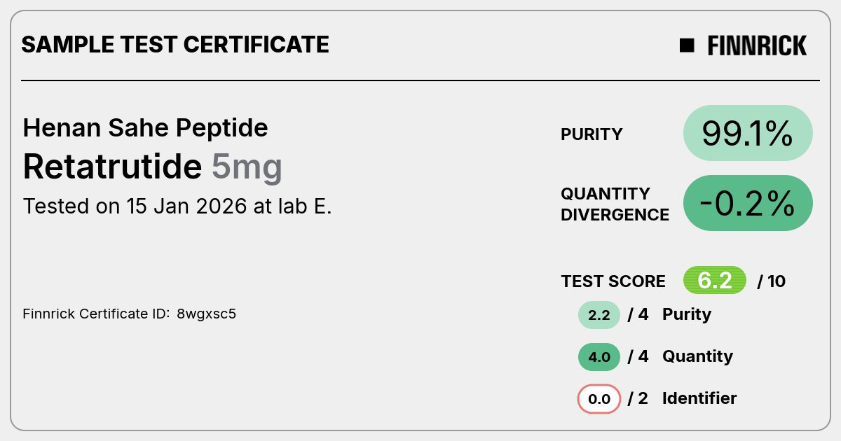 Certificate scan