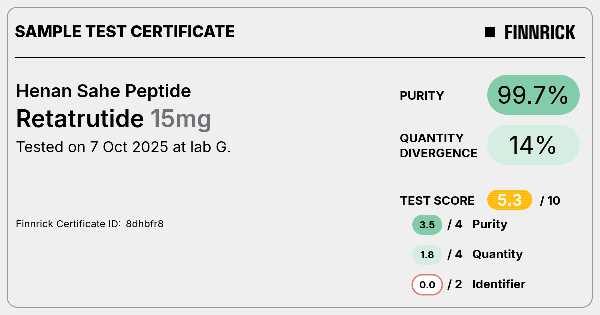 Certificate scan